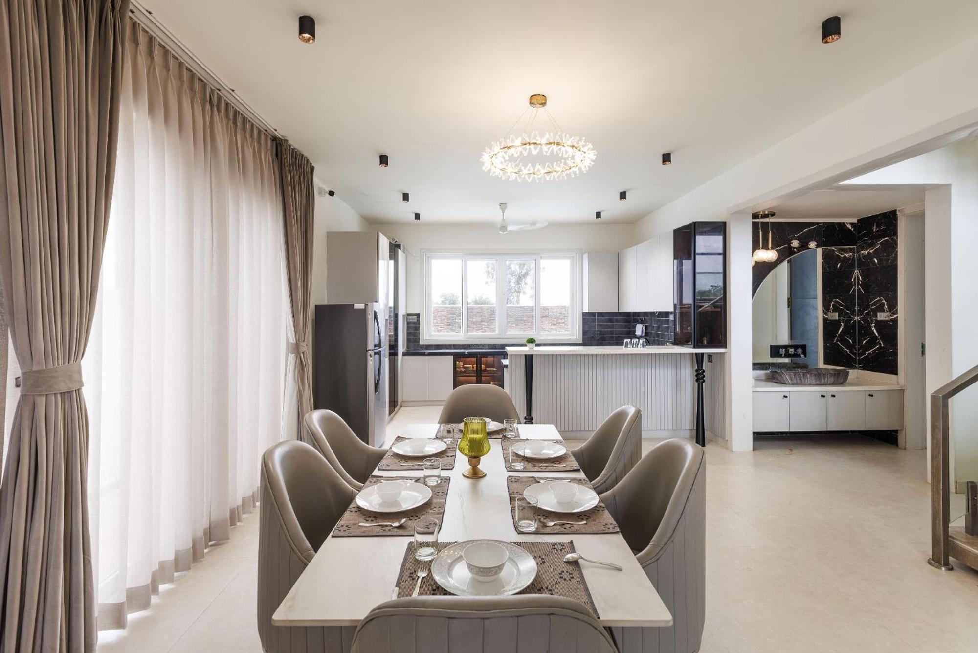 Celestial Sapphire Villa Pvt Pool Veg Food 4Bhk Dod Ballapur Bagian luar foto