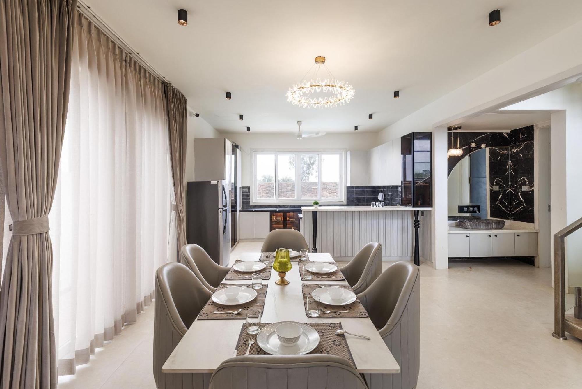 Celestial Sapphire Villa Pvt Pool Veg Food 4Bhk Dod Ballapur Bagian luar foto