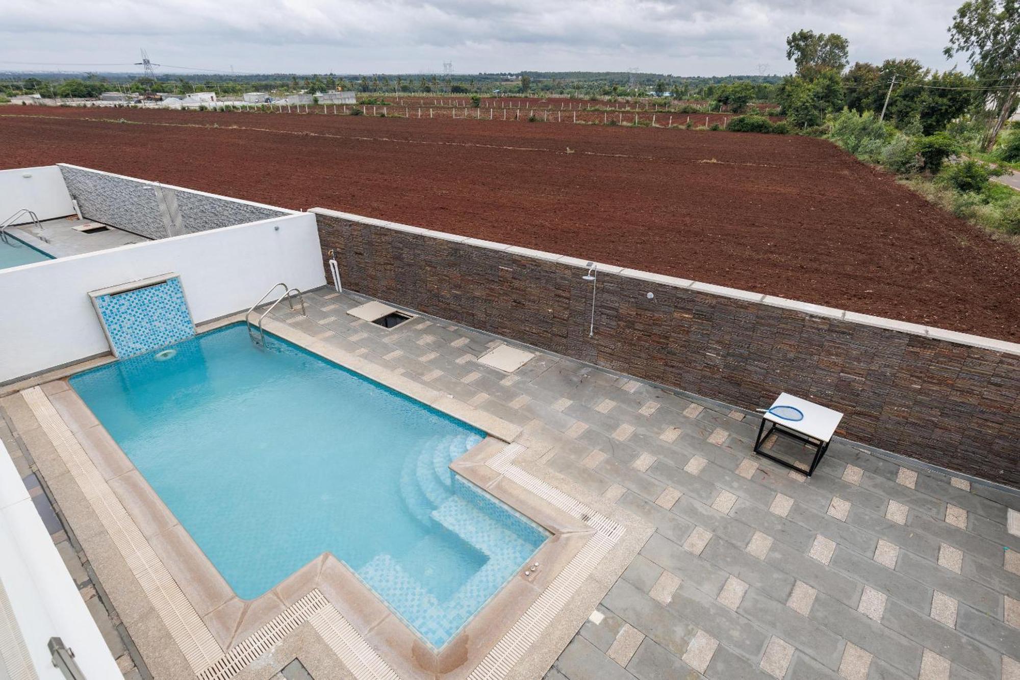 Celestial Sapphire Villa Pvt Pool Veg Food 4Bhk Dod Ballapur Bagian luar foto